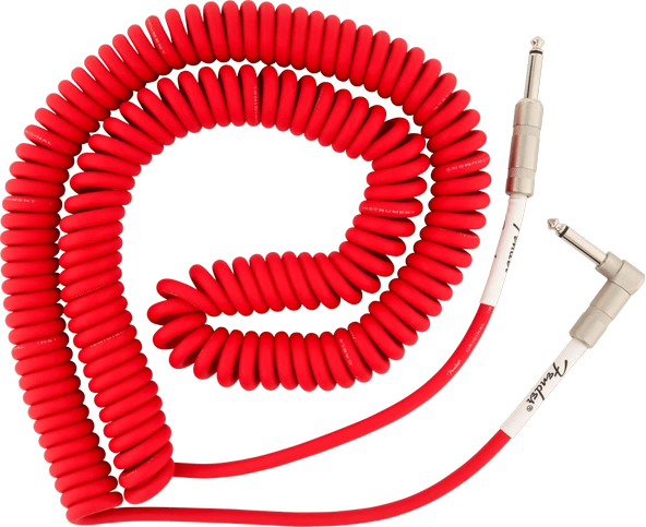 Fender Original Coil Cable Düz/L Uçlu 9m Daphne Mavi Enstrüman Kablosu ürün görseli