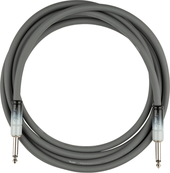 Fender Ombré Düz/Düz Uçlu 3m Silver Smoke Enstrüman Kablosu ürün görseli