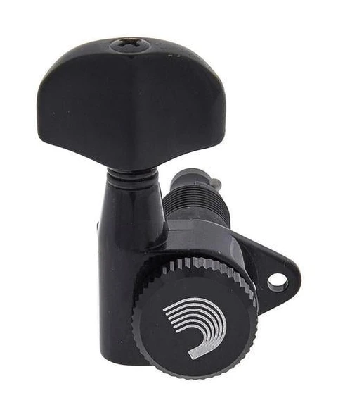 PLANETWAVES PWAT332L AKUSTİK GİTAR KULAĞI, 3+3, SİYAH - 4