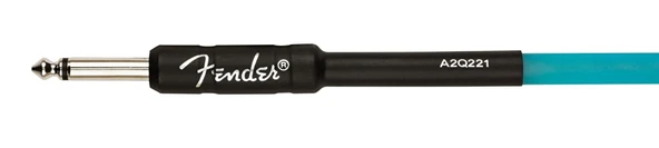 Fender Professional Fosforlu Mavi 5m Enstrüman Kablosu - Resim 4