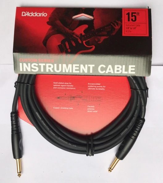 GİTAR KABLO GİTAR CABLE 15 İNCH MONO  Ç ürün görseli