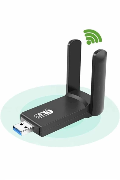 Wifi Alıcı Dual Band Usb 3.0 Adaptör Kablosuz Windows 7/8/10/11 - 3