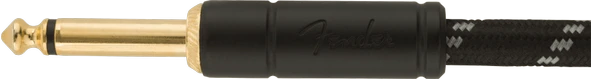 Fender Deluxe L/L Uçlu 30cm Siyah Tweed Patch Kablosu ürün görseli