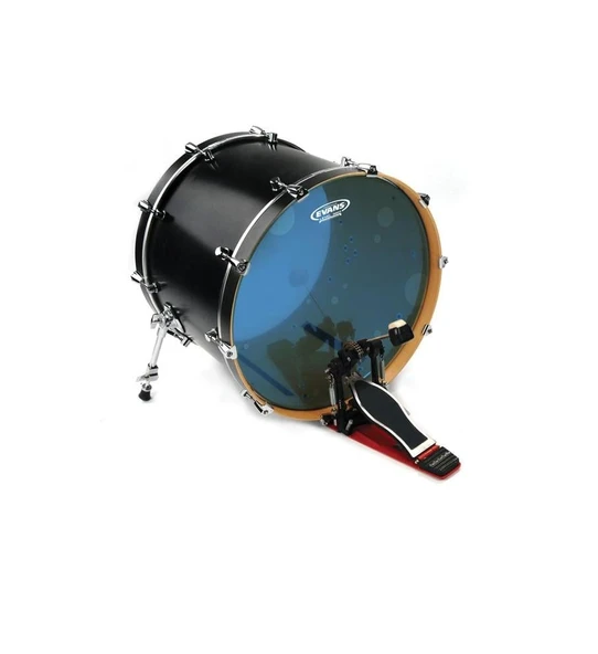 EVANS BD22HB 22" DERİ HYDRAULIC MAVİ KİCK CLEAR YAĞLI ÇİFT KAT ürün görseli