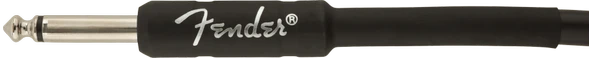 Fender Professional Düz/L Uçlu 4m Siyah Enstrüman Kablosu ürün görseli