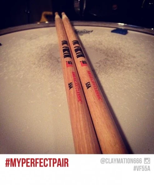 VICFIRTH 55A BAGET HICKORY, 0.580"x16", MED - 2