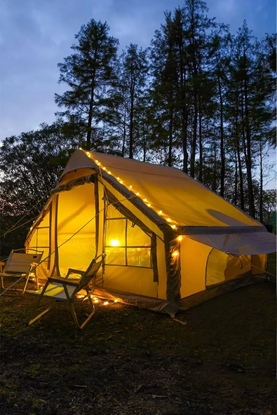 ROBO 6 Kişilik 4 Mevsim Şişme Kamp Çadırı