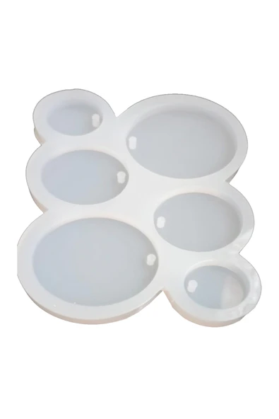 Siliko World Silikon Epoksi Kolye Küpe Kalıbı - 3