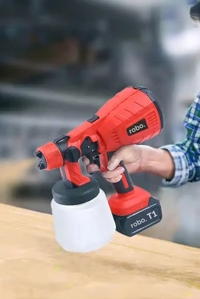 ROBO Şarjlı Boya Makinesi