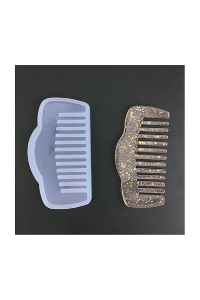 Siliko World Epoksi Kalıbı Silikon Tarak