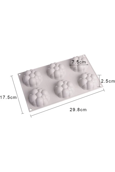 Siliko World Silikon Kek, Pasta, Sabun Ve Mum Kalıbı - 3