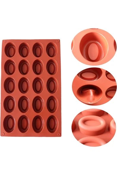 Siliko World Silikon Kek Muffin Sabun Kalıbı - Resim 2
