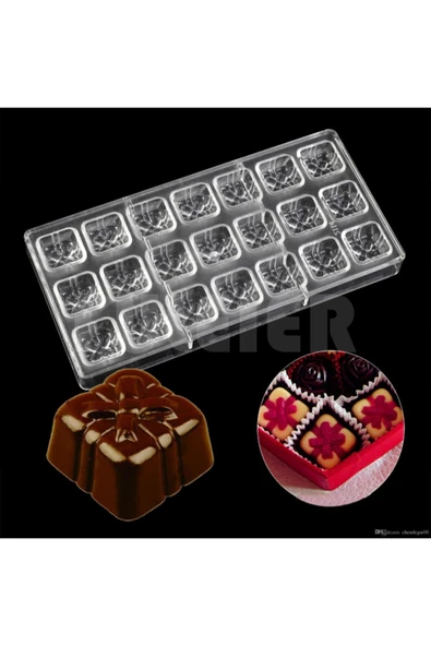 Pasta Durağı Polikarbon Çikolata Kalıbı - 4