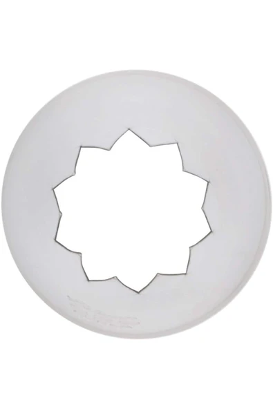 Siliko World Paslanmaz Çelik Krema Sıkma Torbası Ucu (Şanti Torbası Ucu, Çim Duy) 1 Adet + 4 Adet Şanti Torbası - 4