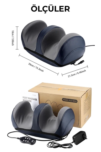 ROBO Isıtmalı Ayak Ve Bacak Masaj Aleti - 8