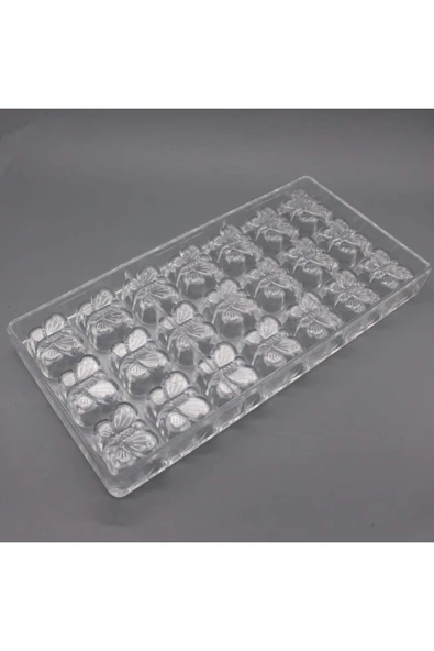 Siliko World Polikarbon Çikolata Kalıbı Kelebek Çikolata Kalıbı - 4