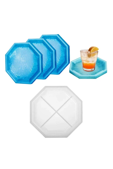 Siliko World Epoksi Beton Altıgen Saksı Bardak Altlığı Silikon Kalıbı - 8