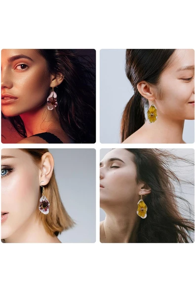 Siliko World Silikon Epoksi Kolye Küpe Kalıbı - 3