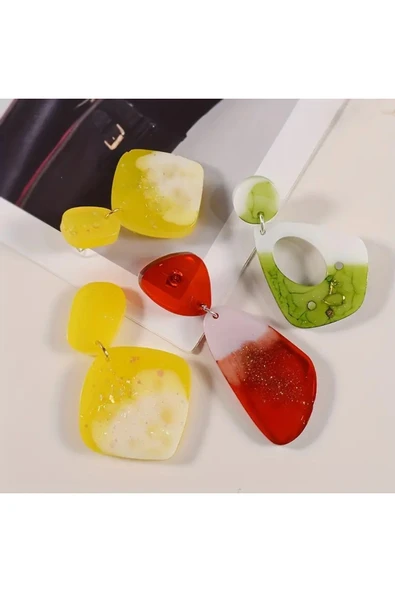 Siliko World Silikon Epoksi Küpe Kalıbı - 4