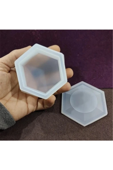 Siliko World Altıgen Şekerlik Epoksi Ve Beton Silikon Kalıbı - 3