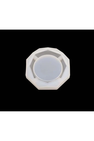 Siliko World Epoksi Silikon Sekizgen Küllük Kalıbı - 5