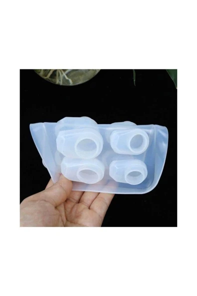 Siliko World Epoksi Kalıbı Yüzük 8 Farklı Boy - 8