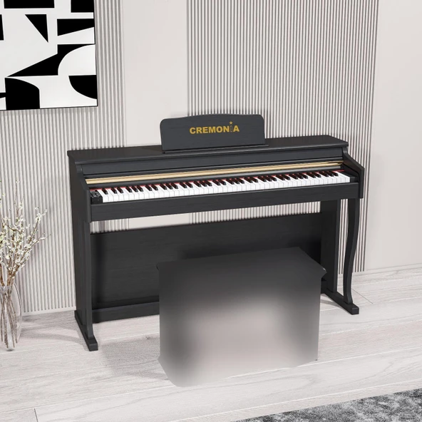 CREMONIA 58808 BK DİJİTAL PİYANO, SİYAH, 88 TUŞ ürün görseli