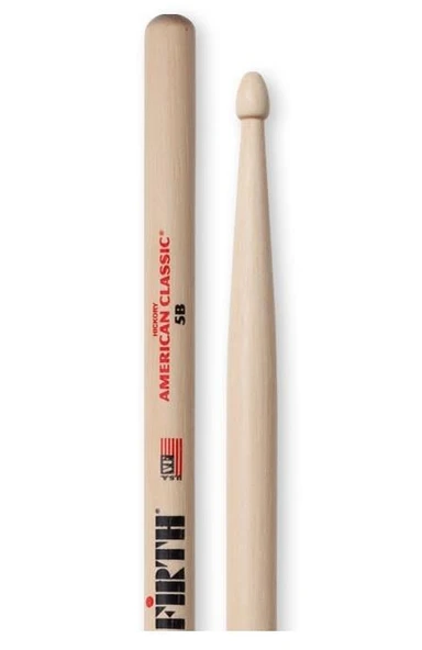 VICFIRTH V5B BAGET 5B, HICKORY, 0.595"x16", MED ürün görseli