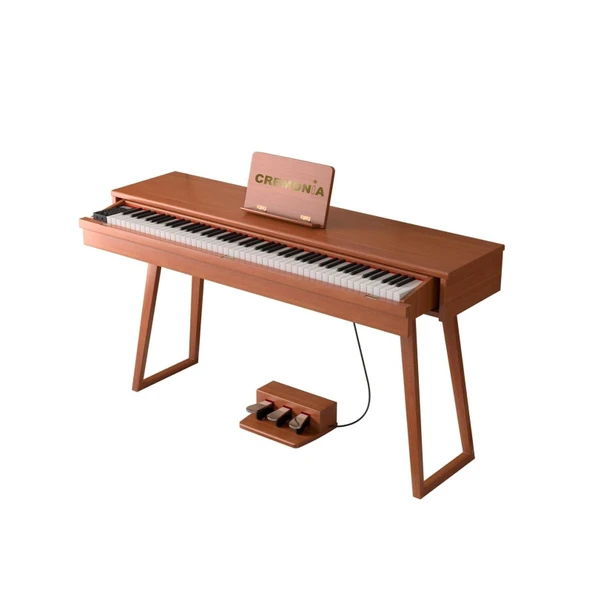 CREMONIA 58819 OR DİJİTAL PİYANO, TURUNCU, 88 TUŞ, ÇEKMECE KAPAK ürün görseli