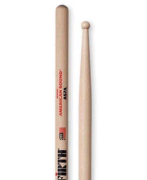 VICFIRTH AS7A BAGET/STICK, HICKORY, 0.540"x15(1/2)", MED ürün görseli