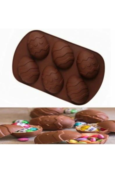 MENDELS Paskalya Yumurta Dinazor Deve Kuşu Silikon Çikolata Kalıbı Pinyata Kalıbı - Resim 2