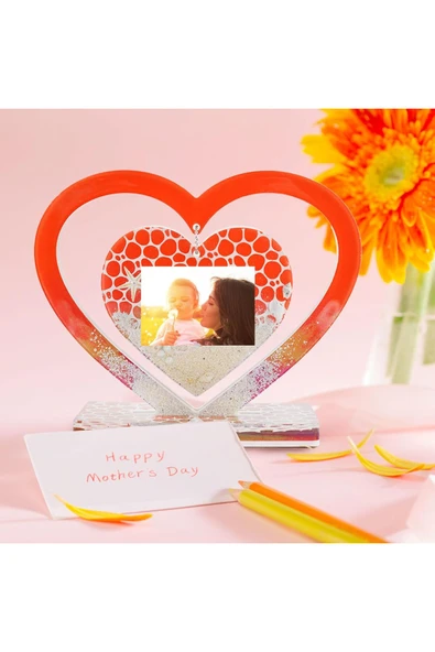 Siliko World Silikon Epoksi Reçine Kalp Fotoğraf Çerçevesi Kalıbı - 2