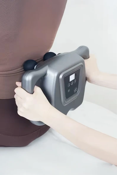 ROBO 8 Başlıklı Şarjlı Isıtmalı Masaj Aleti - 6
