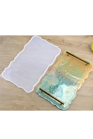 ecembutik Epoksi Silikon Tepsi Kalibi