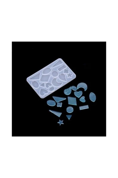 Siliko World Epoksi Çoklu Kolye Ve Küpe Çeşitleri Kalıbı - 3