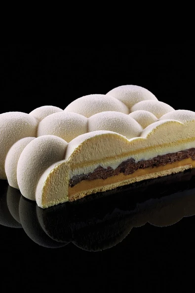 PASTRY PLANET Profesyonel Bulut (CLOUD) Silikon Kek Kalıbı - Resim 3