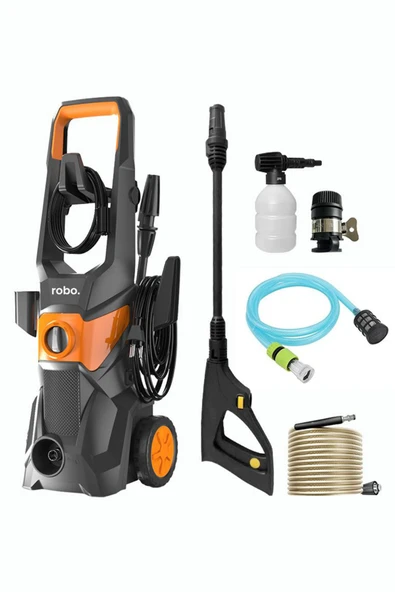 ROBO Yüksek Basınçlı Yıkama Makinesi 1800w 180 Bar Yeni Versiyon - 4