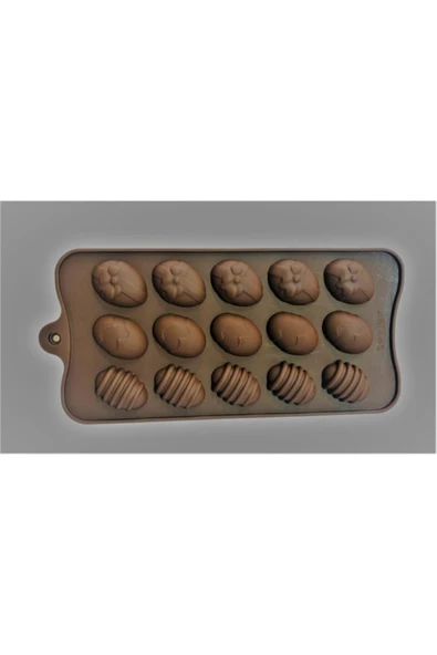 MENDELS Silikon Çikolata Kalıbı Paskalya Desen - 2