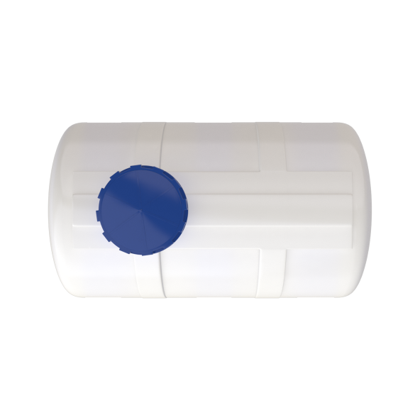 500 Litre Polietilen Yatay Su Deposu - Beyaz - 3