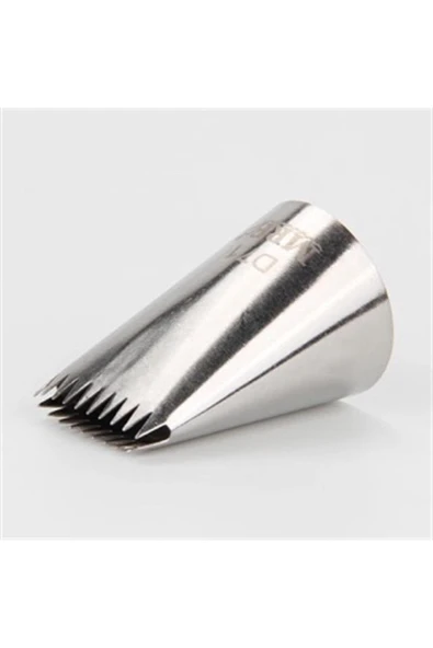 Siliko World Paslanmaz Çelik Krema Sıkma Torbası Ucu (Şanti Torbası Ucu, Duy) 1 Adet + 4 Adet Şanti Torbası