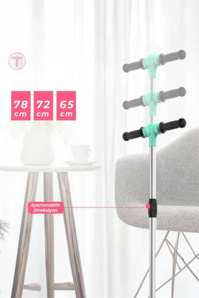 ROBO Elektrikli 3 Tekerlekli Çocuk Scooter Kırmızı - 3