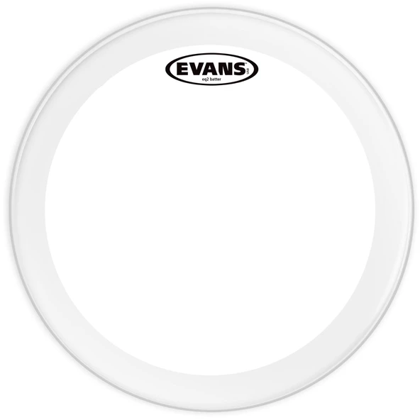 EVANS BD20GB2 20" DERİ KİCK CLEAR RİNGLİ-DELİKLİ ÇİFT KAT (16 MİL) ürün görseli