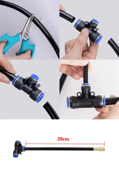 ROBO 360 Derece dönebilen 20 metre Sulama Sistemi - 6