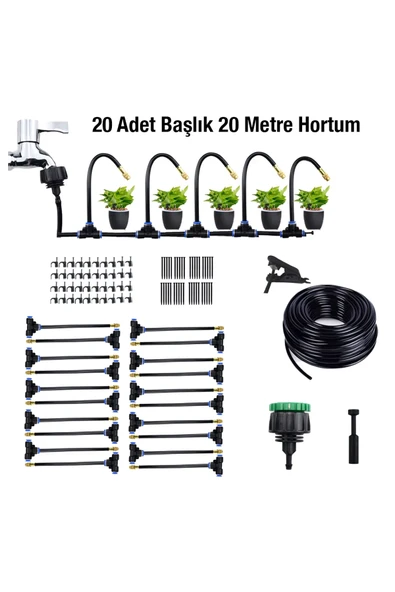 ROBO 360 Derece dönebilen 20 metre Sulama Sistemi - 7