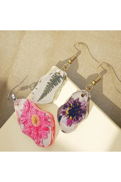 Siliko World Silikon Epoksi Kolye Küpe Kalıbı - 5