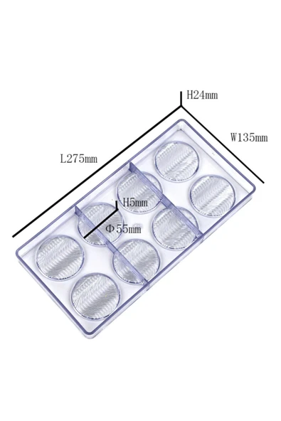 PASTRY PLANET Büyük Madlen Polikarbon Çikolata Kalıbı - 2