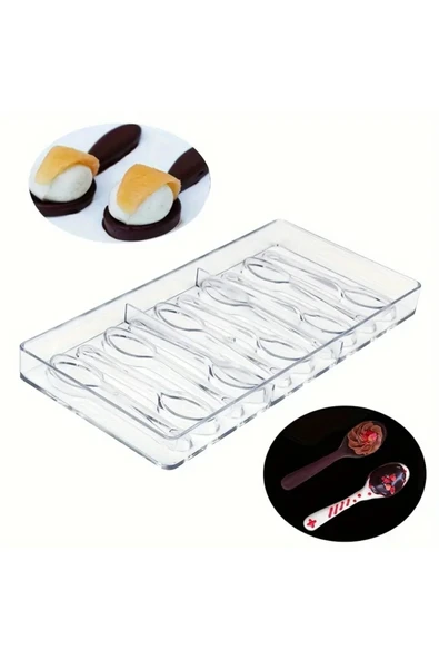 Siliko World Polikarbon Kaşık Çikolata Kalıbı - 2