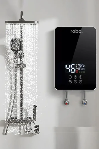 ROBO Dijital Akıllı Şofben - (DUŞ BAŞLIĞI HEDİYELİ) ürün görseli 1