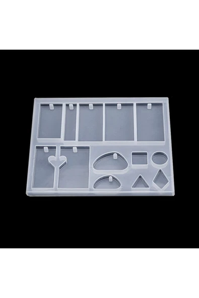 Siliko World Epoksi Çoklu Kolye Kalıbı - 4