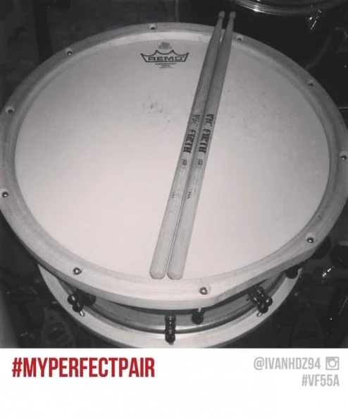 VICFIRTH 55A BAGET HICKORY, 0.580"x16", MED - 3